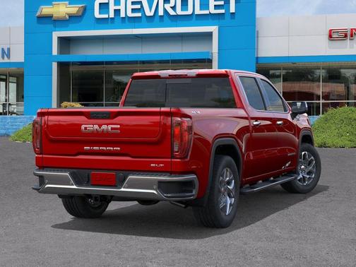 Volcanic Red Tintcoat 2026 GMC Sierra 1500 SLT