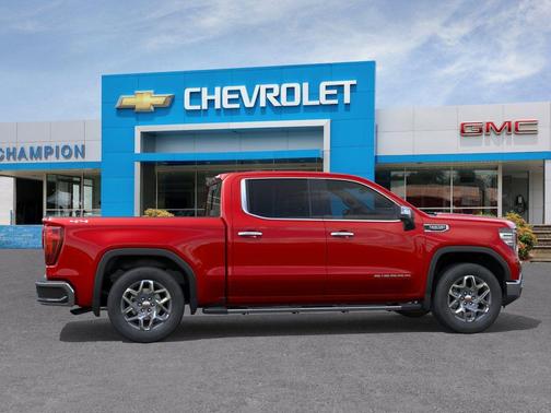 Volcanic Red Tintcoat 2026 GMC Sierra 1500 SLT