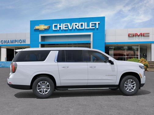 Summit White 2026 Chevrolet Suburban LS