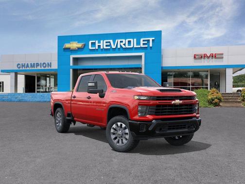 Red Hot 2026 Chevrolet Silverado 2500 Custom