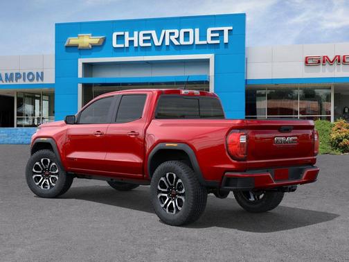 Volcanic Red 2026 GMC Canyon AT4