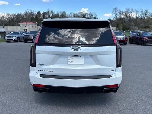 Crystal White Tricoat 2024 Cadillac Escalade Sport Platinum