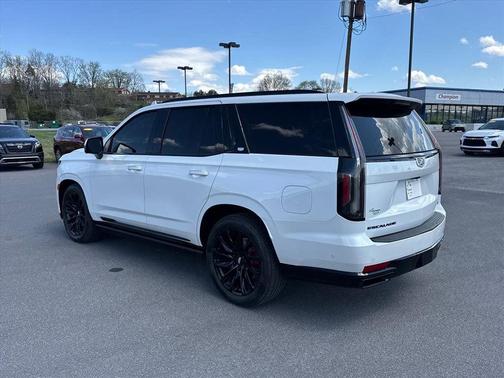 Crystal White Tricoat 2024 Cadillac Escalade Sport Platinum