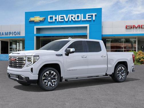 Glacier White Tricoat 2026 GMC Sierra 1500 Denali