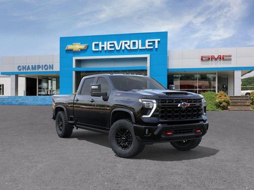 Black 2026 Chevrolet Silverado 2500 Crew Cab, Standard Bed, XR2, 4WD
