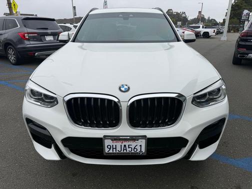 Alpine White 2021 BMW X3 sDrive30i