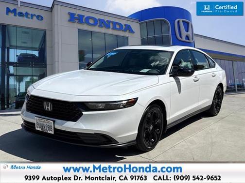 Platinum White Pearl 2025 Honda Accord