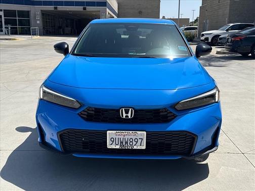 Boost Blue Pearl 2025 Honda Civic Hybrid