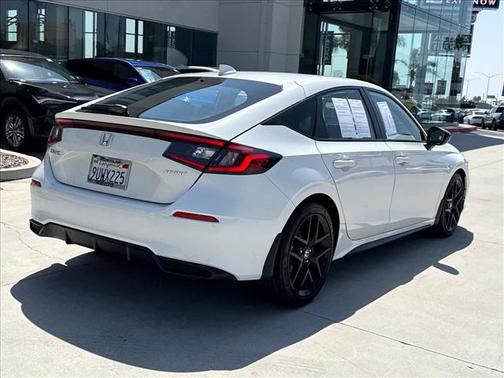 Platinum White Pearl 2025 Honda Civic