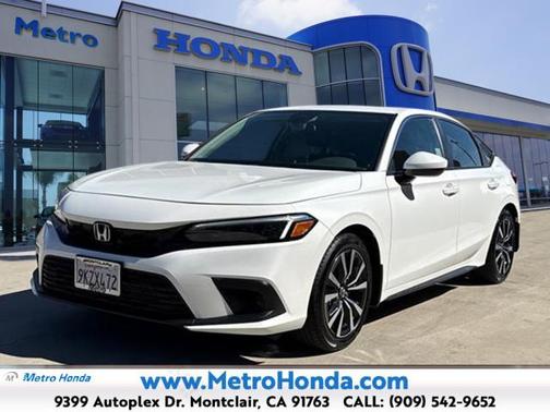 Platinum White Pearl 2024 Honda Civic