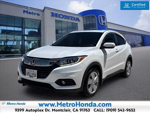 Platinum White Pearl 2019 Honda HR-V