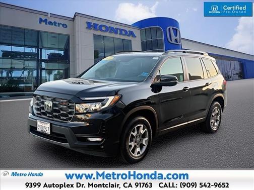 Crystal Black Pearl 2023 Honda Passport