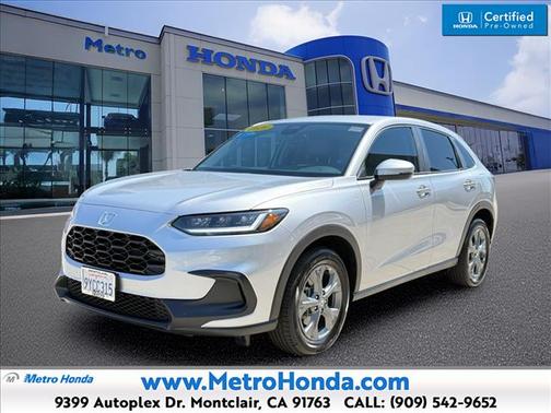 Solar Silver Metallic 2026 Honda HR-V