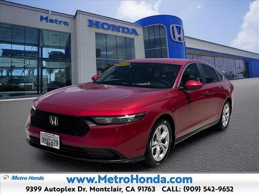 Radiant Red Metallic 2023 Honda Accord