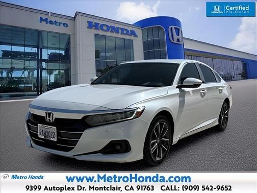 Platinum White Pearl 2022 Honda Accord