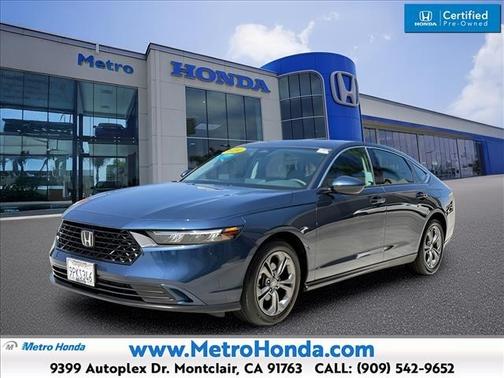 Canyon River Blue Metallic 2024 Honda Accord