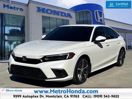 Platinum White Pearl 2024 Honda Civic