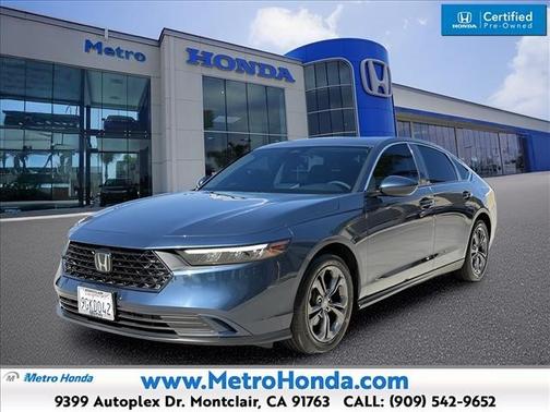 Canyon River Blue Metallic 2023 Honda Accord