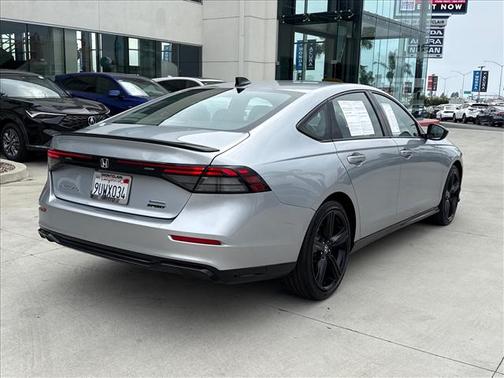 Solar Silver Metallic 2025 Honda Accord Hybrid