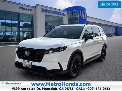Platinum White Pearl 2025 Honda CR-V Hybrid