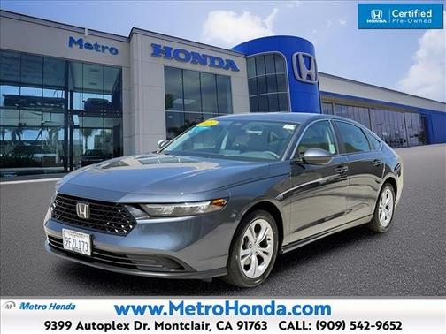 Meteorite Gray Metallic 2023 Honda Accord Sedan