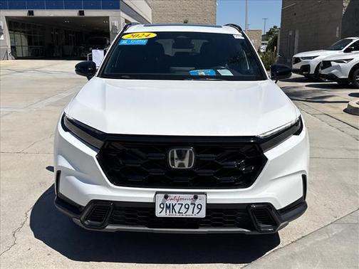 Platinum White Pearl 2024 Honda CR-V Hybrid