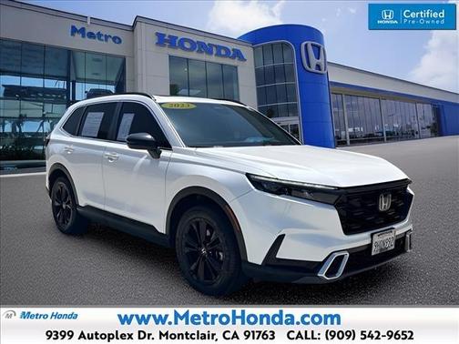 Platinum White Pearl 2023 Honda CR-V Hybrid