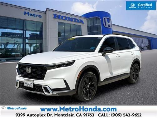 Platinum White Pearl 2023 Honda CR-V Hybrid