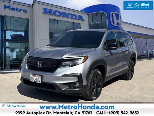 Lunar Silver Metallic 2022 Honda Pilot