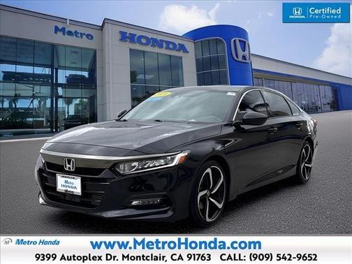 Crystal Black Pearl 2019 Honda Accord