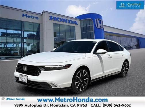 Platinum White Pearl 2024 Honda Accord Hybrid