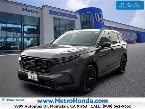 Meteorite Gray Metallic 2024 Honda CR-V Hybrid