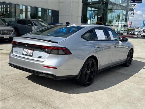 Solar Silver Metallic 2025 Honda Accord Hybrid