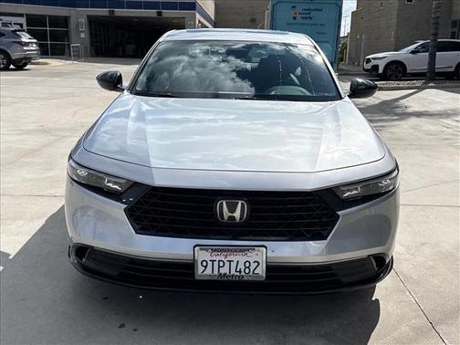Solar Silver Metallic 2025 Honda Accord Hybrid