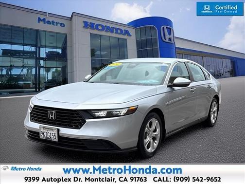 Solar Silver Metallic 2024 Honda Accord