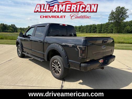 Shadow Black 2018 Ford F-150 XLT