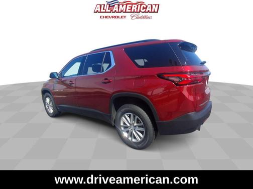 Cherry Red Tintcoat 2022 Chevrolet Traverse LT Leather