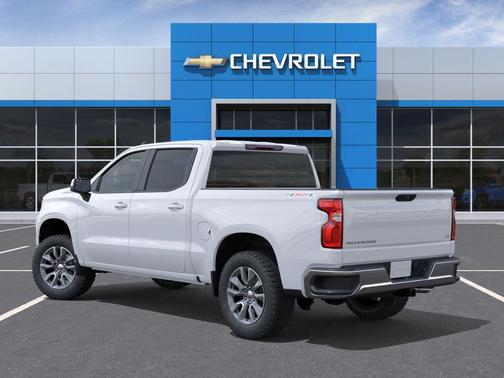 Summit White 2026 Chevrolet Silverado 1500 LT