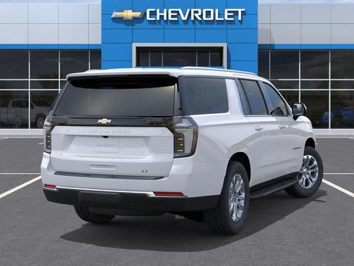Summit White 2026 Chevrolet Suburban LT