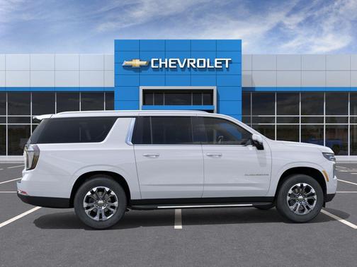 Summit White 2026 Chevrolet Suburban LT
