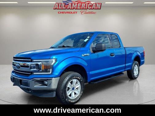 Velocity Blue Metallic 2019 Ford F-150 XLT