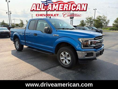Velocity Blue Metallic 2019 Ford F-150 XLT
