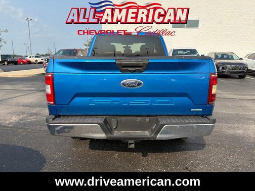 Velocity Blue Metallic 2019 Ford F-150 XLT