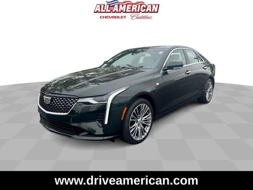 Evergreen Metallic 2020 Cadillac CT4 Premium Luxury