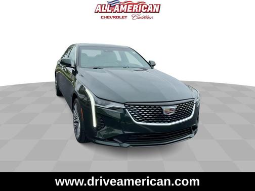 Evergreen Metallic 2020 Cadillac CT4 Premium Luxury