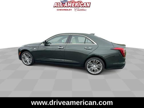 Evergreen Metallic 2020 Cadillac CT4 Premium Luxury