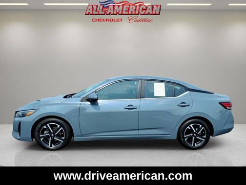 Atlantic Gray Metallic 2024 Nissan Sentra SV