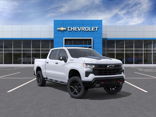 Summit White 2026 Chevrolet Silverado 1500 LT Trail Boss