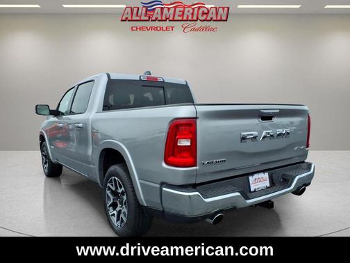 Billet Silver Metallic Clearcoat 2026 RAM 1500 Laramie