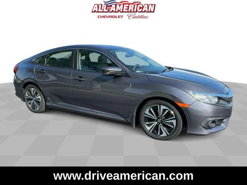 Polished Metal Metallic 2017 Honda Civic EX-T